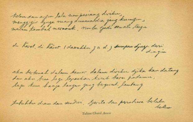 kelam dan angin lalu